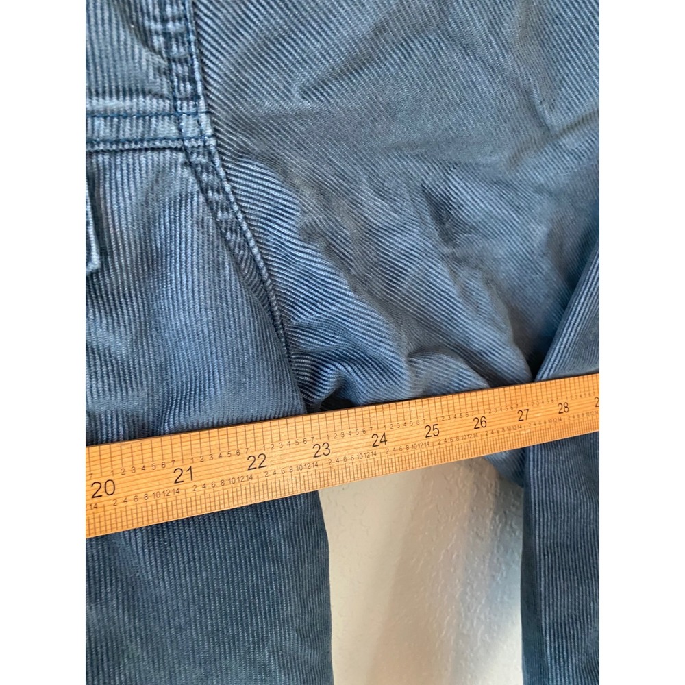 Levi's Corduroy Trucker Jacket Sherpa Lined Denim Coat Blue Size L - Picture 4 of 6